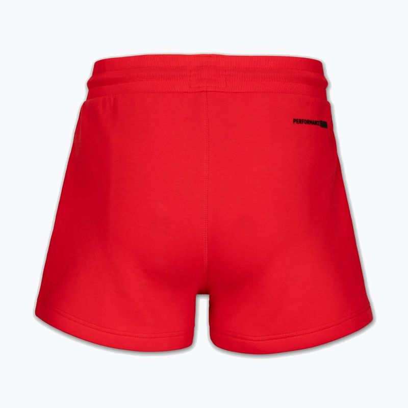 Damen-Shorts Pitbull Explory Tape fluo/red 6