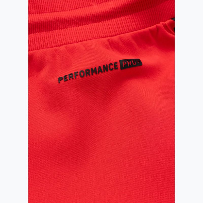 Damen-Shorts Pitbull Explory Tape fluo/red 8