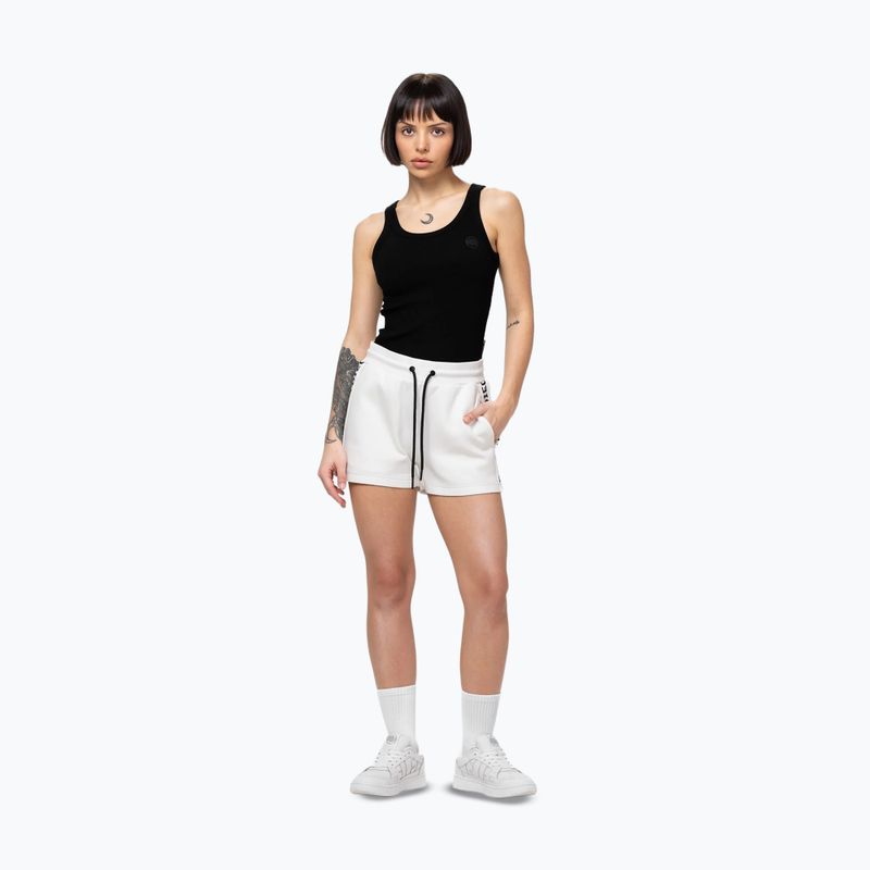 Damen-Shorts Pitbull Explory Tape off white 2