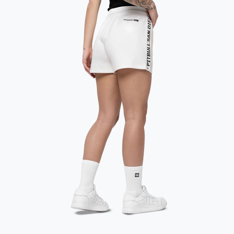 Damen-Shorts Pitbull Explory Tape off white 3