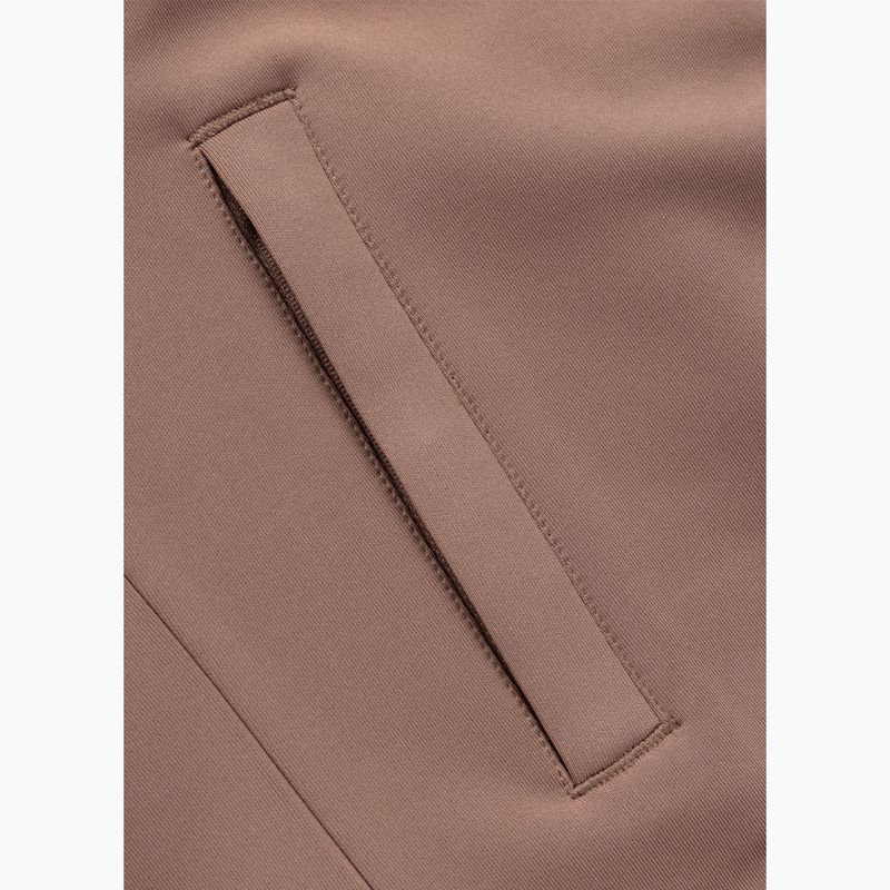 Damenpullover Pitbull Verona Collar Zip chocolate mousse 11