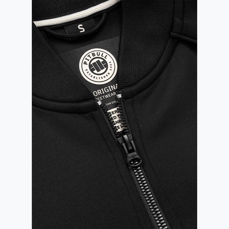 Damenpullover Pitbull Verona Collar Zip black 7