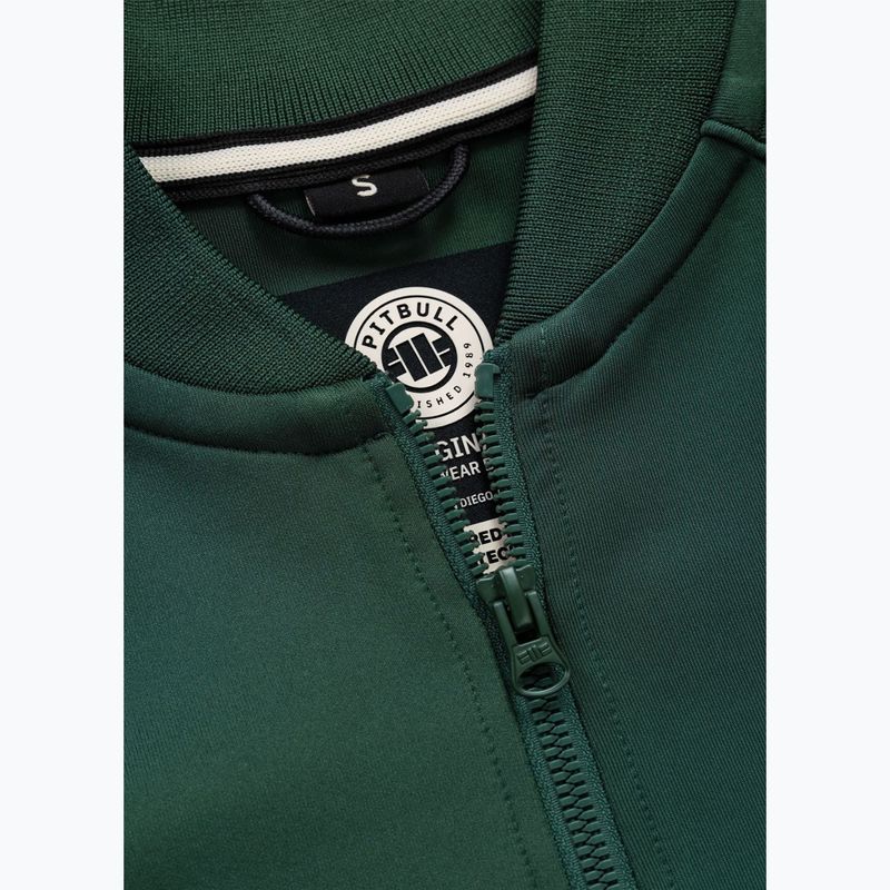 Damenpullover Pitbull Verona Collar Zip bottle green 8