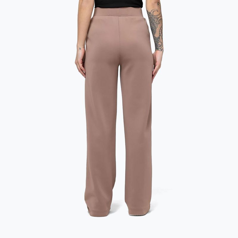 Damenhose Pitbull Verona Wide Leg chocolate mousse 3