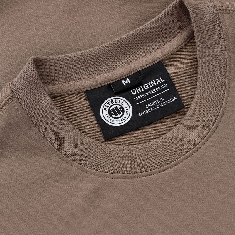 Herrenpullover Pitbull MC Crewneck Sweatshirt brown savana 6
