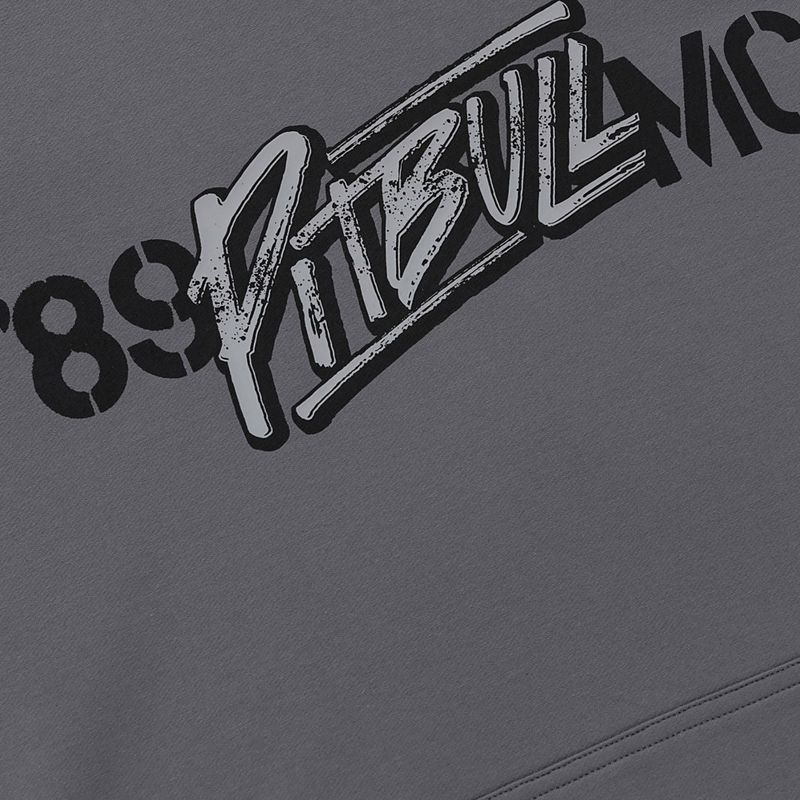 Herrenpullover Pitbull MC Sweatshirt Hooded graphite 8