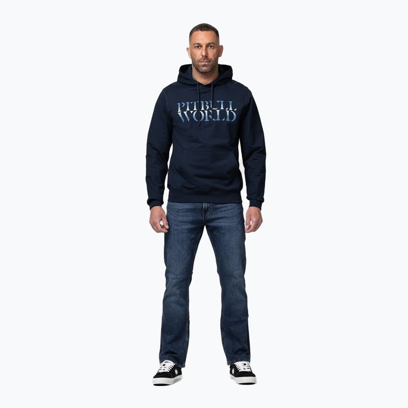 Herrenpullover Pitbull World Sweatshirt Hooded dark navy 2
