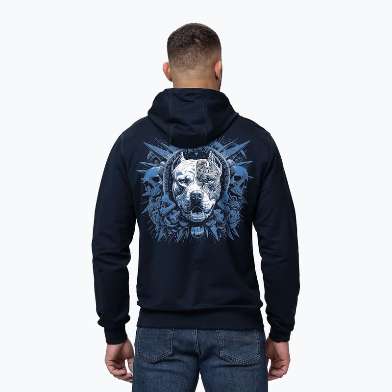 Herrenpullover Pitbull World Sweatshirt Hooded dark navy 3