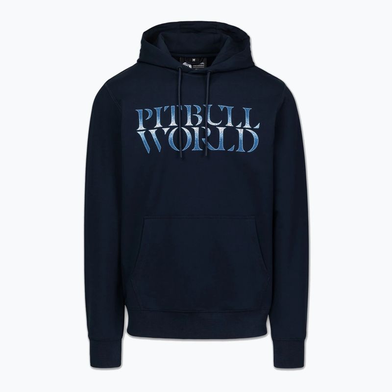 Herrenpullover Pitbull World Sweatshirt Hooded dark navy 5