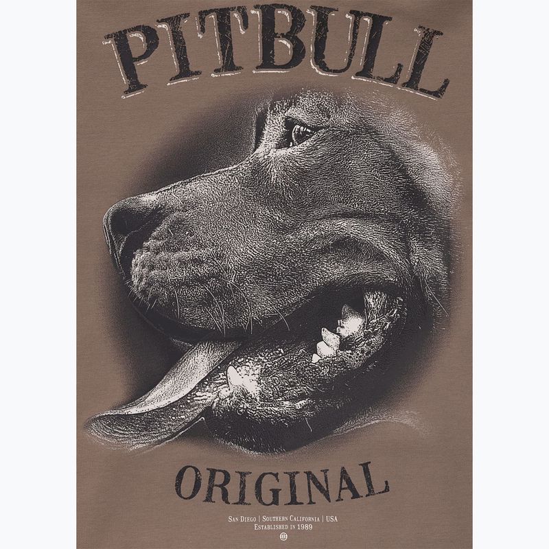 Herrenpullover Pitbull Midnight Sweatshirt Hooded brown savana 13