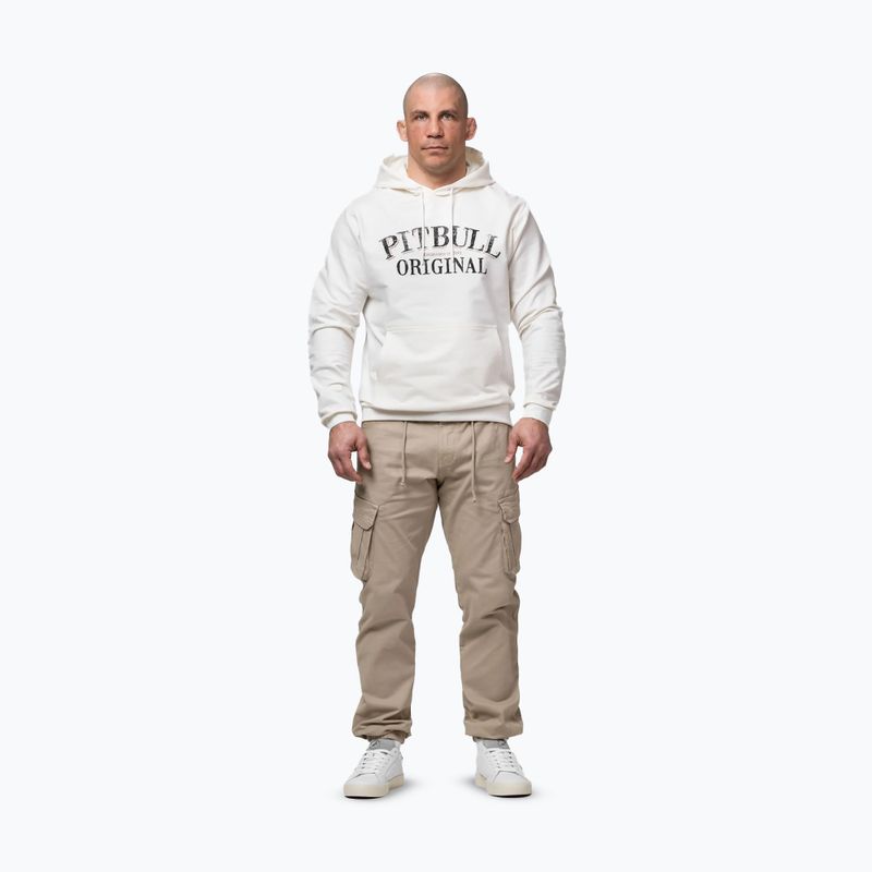 Herrenpullover Pitbull Midnight Sweatshirt Hooded off white 2