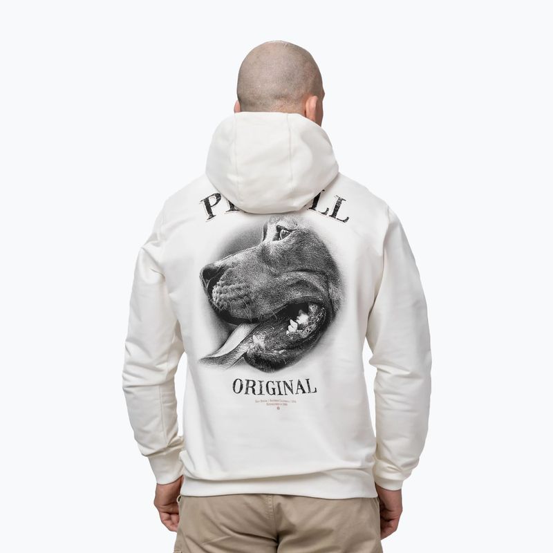 Herrenpullover Pitbull Midnight Sweatshirt Hooded off white 3