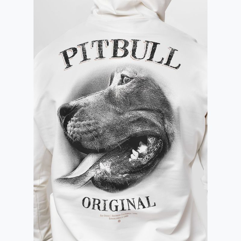 Herrenpullover Pitbull Midnight Sweatshirt Hooded off white 4
