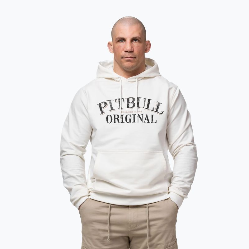 Herrenpullover Pitbull Midnight Sweatshirt Hooded off white 5
