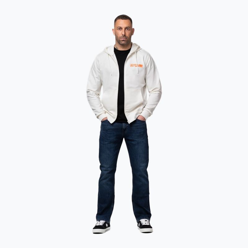 Herrenpullover Pitbull Blacky Sweatshirt Zip Hooded off white 2