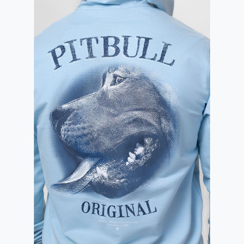 Herrenpullover Pitbull Midnight Sweatshirt Zip Hooded sky blue 5