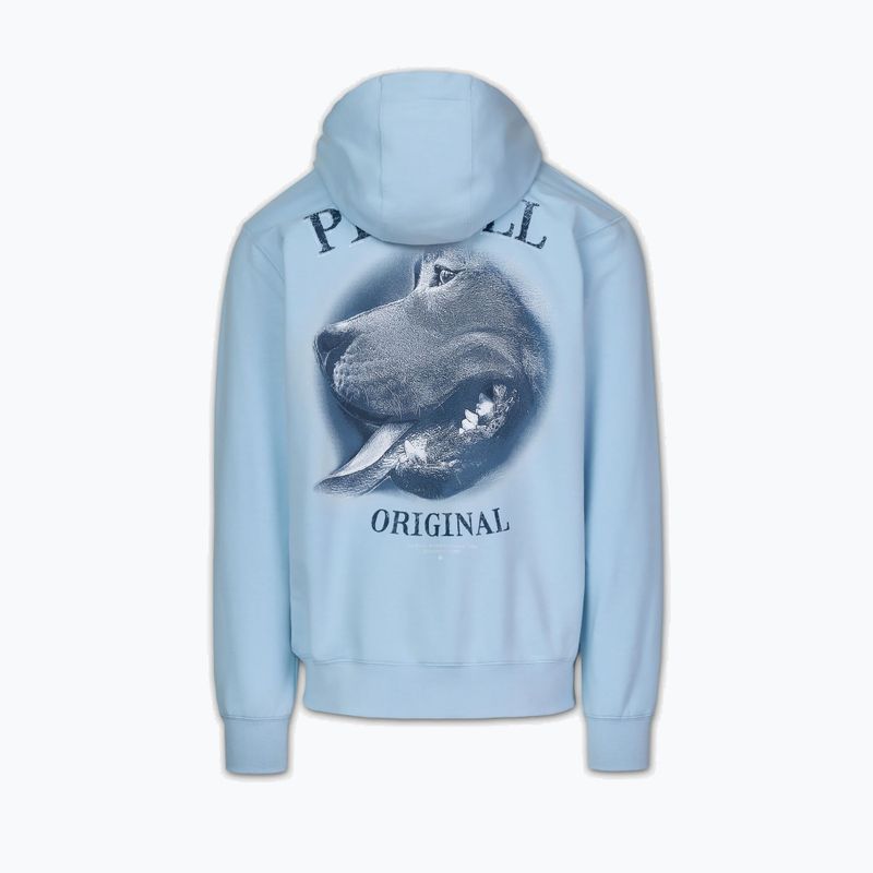 Herrenpullover Pitbull Midnight Sweatshirt Zip Hooded sky blue 7