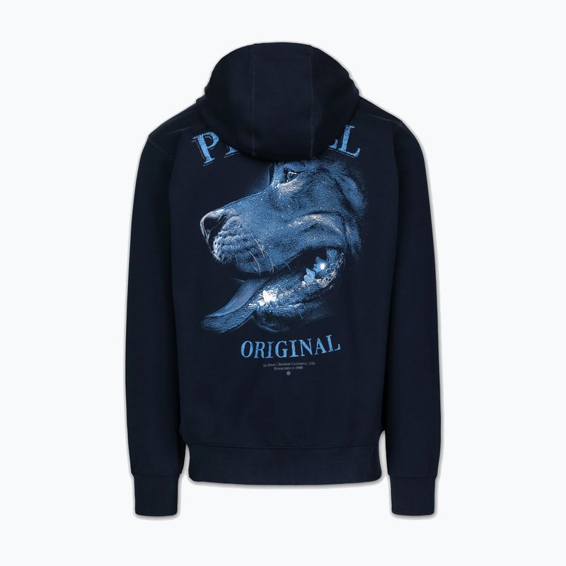 Herrenpullover Pitbull Midnight Sweatshirt Zip Hooded dark navy 7