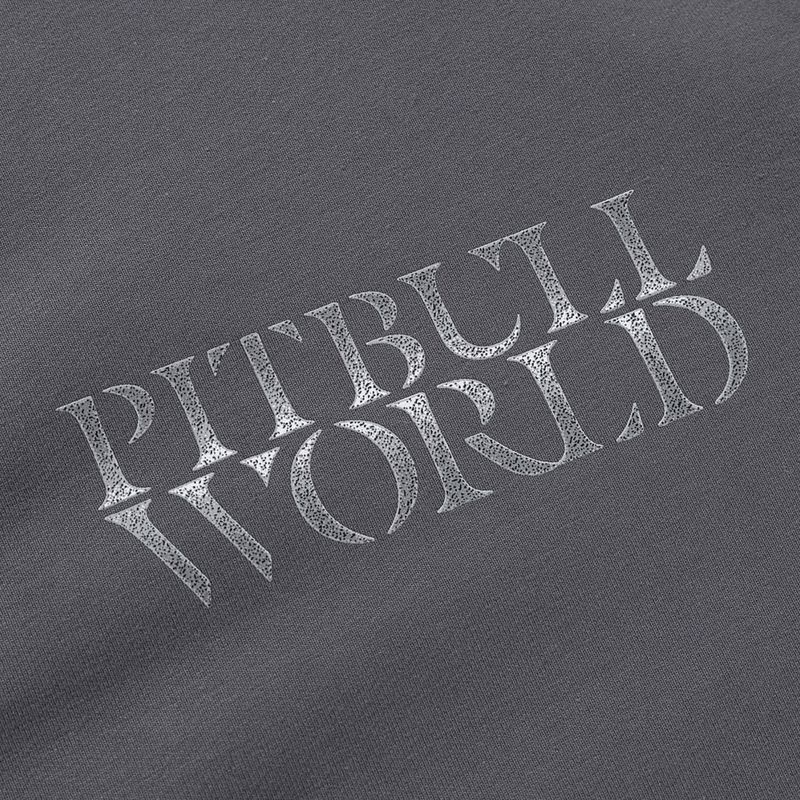 Herrenpullover Pitbull World Sweatshirt Zip Hooded graphite 12