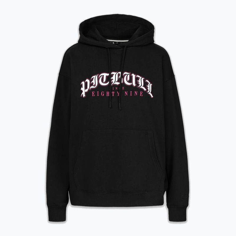 Damenpullover Pitbull Tatto Hooded black 5
