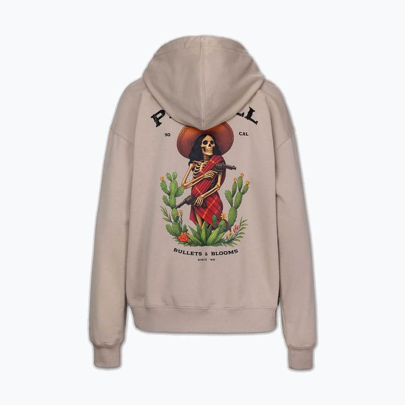 Damenpullover Pitbull Bullets & Blooms Hooded sand savana 6