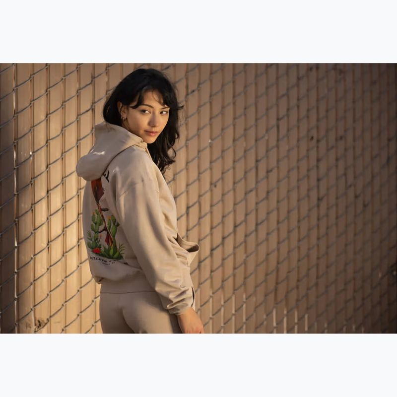 Damenpullover Pitbull Bullets & Blooms Hooded sand savana 14