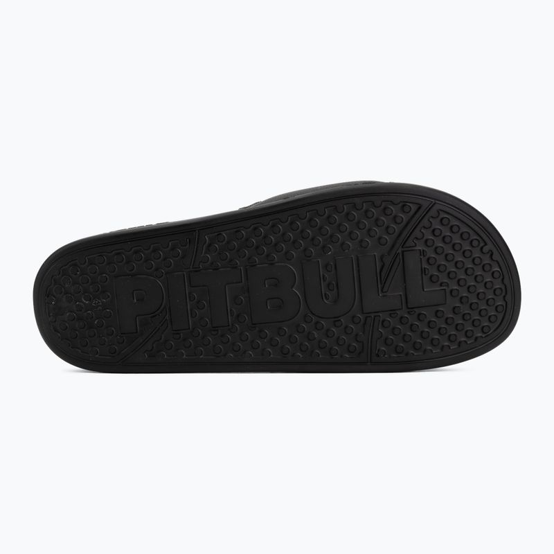 Herren-Badelatschen Pitbull Logo black 4