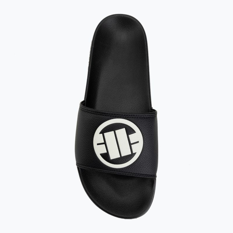 Herren-Badelatschen Pitbull Logo black 5