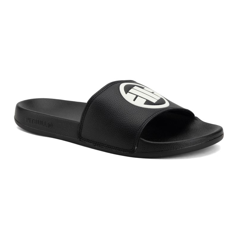 Herren-Badelatschen Pitbull Logo black 8