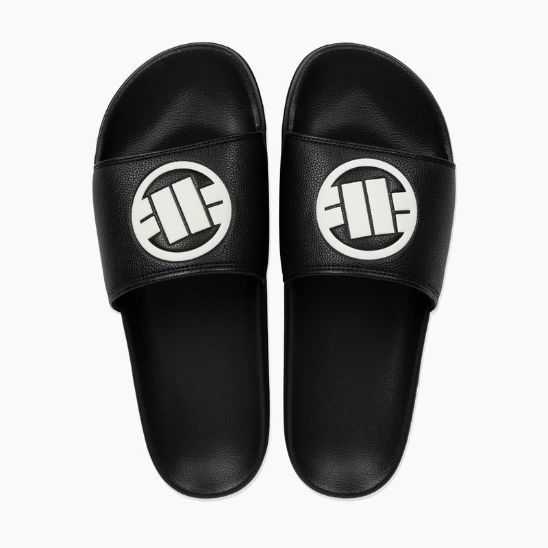 Herren-Badelatschen Pitbull Logo black 4