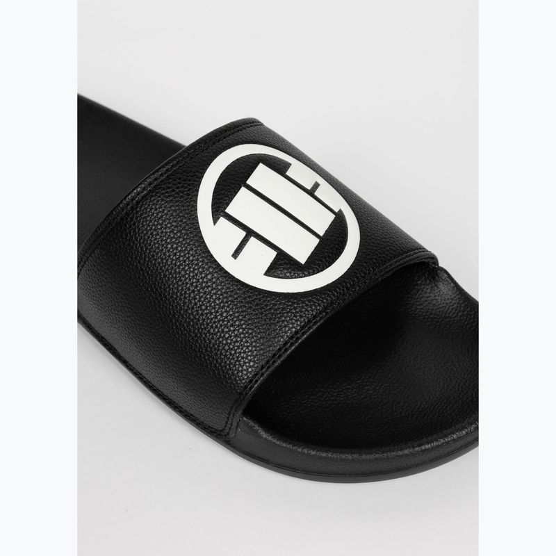 Herren-Badelatschen Pitbull Logo black 5