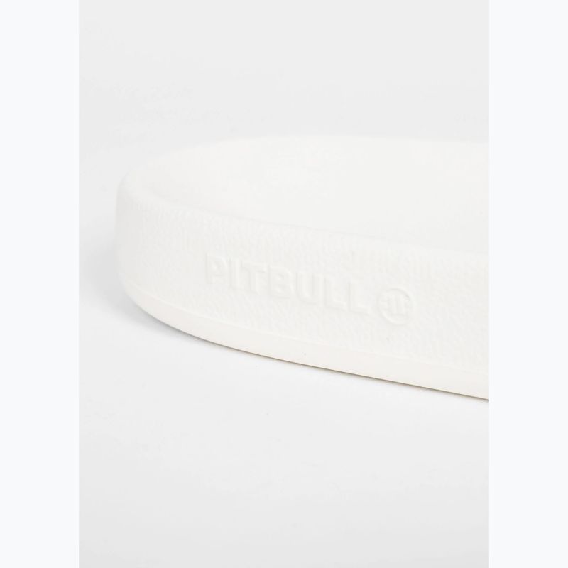 Herren-Badelatschen Pitbull Logo white 5