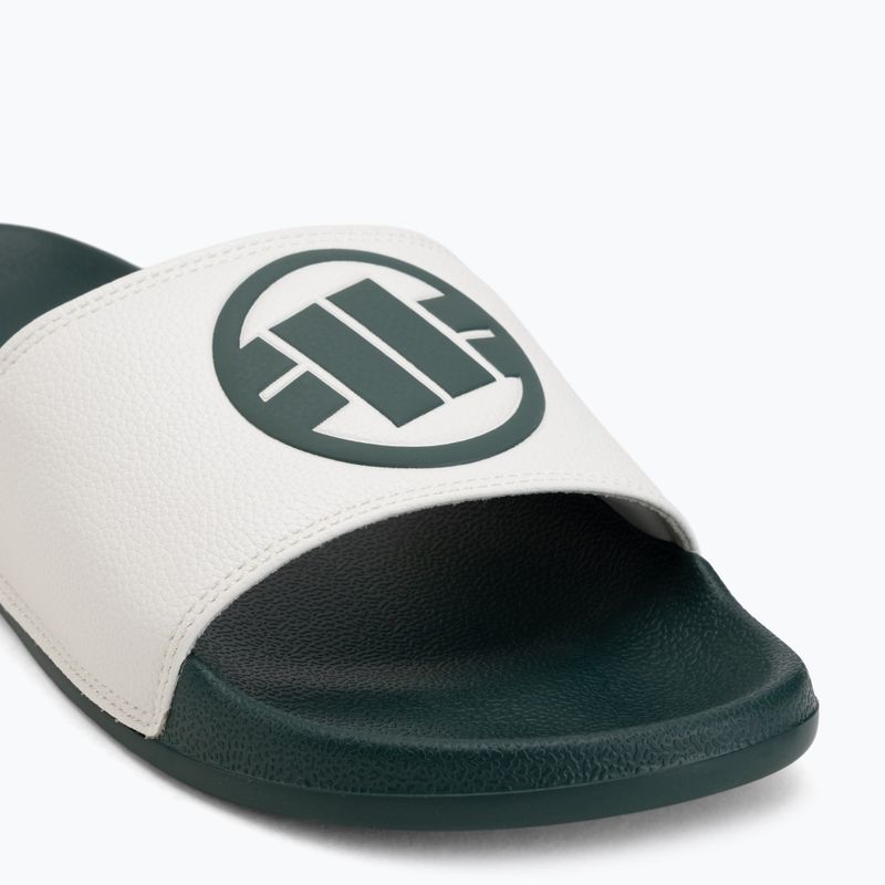 Herren-Badelatschen Pitbull Logo bottle green 7