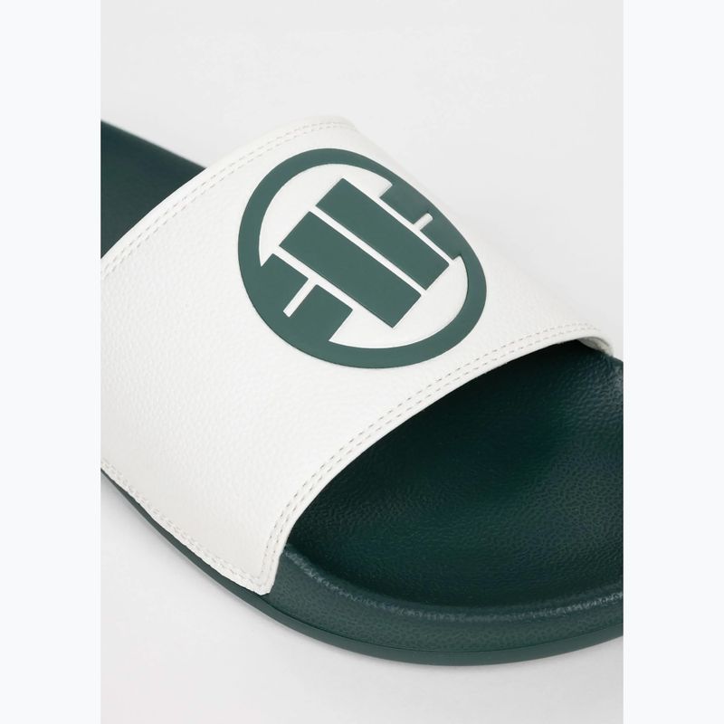 Herren-Badelatschen Pitbull Logo bottle green 5