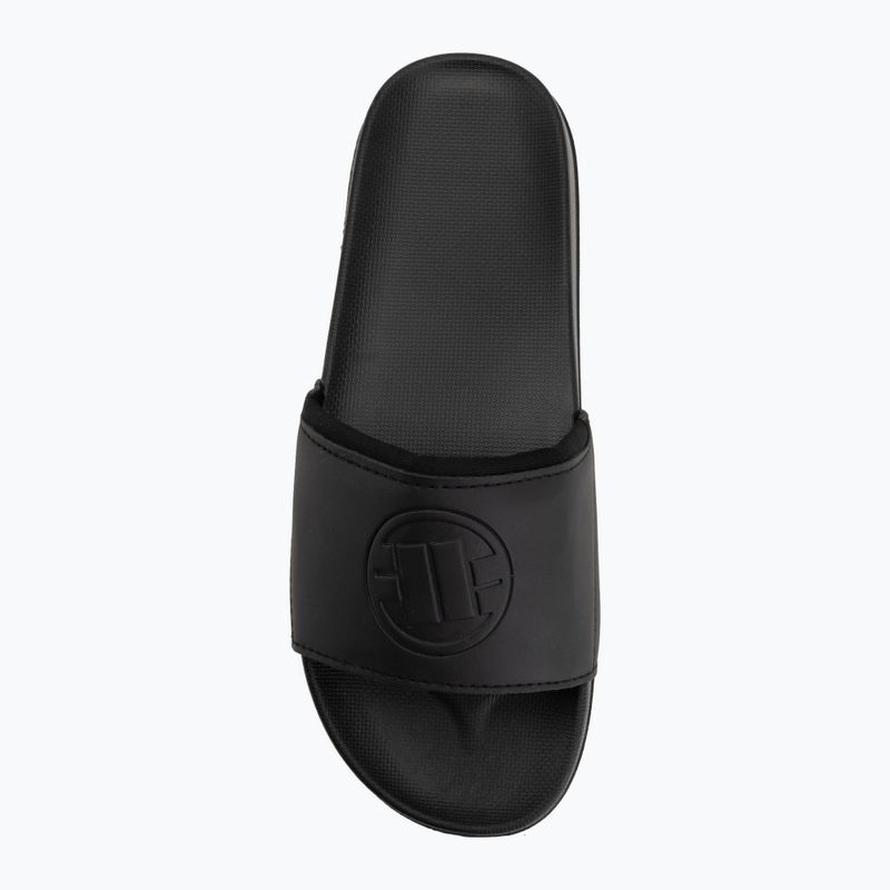Damenbadelatschen Pitbull Logo black 5