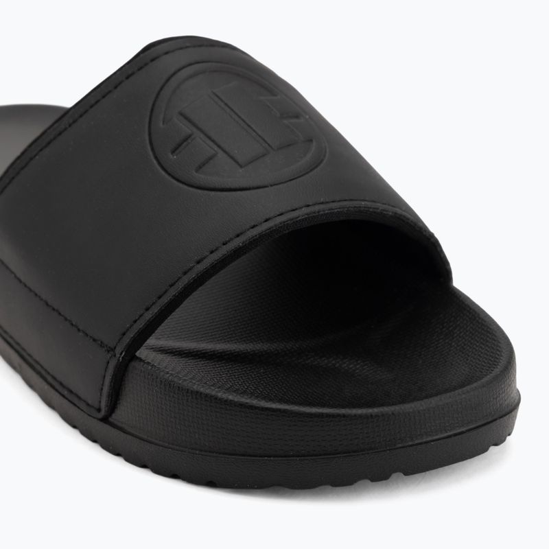 Damenbadelatschen Pitbull Logo black 7