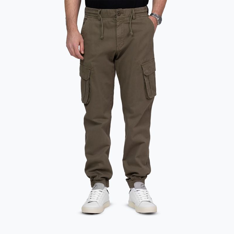 Herrenhose Pitbull Proctor Drawstring Jogger Cargo olive 3