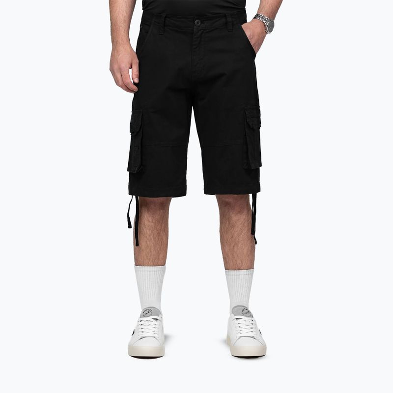 Pitbull Volmer Long Cargo Herrenshorts schwarz 3