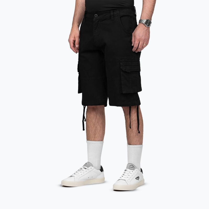 Pitbull Volmer Long Cargo Herrenshorts schwarz 4