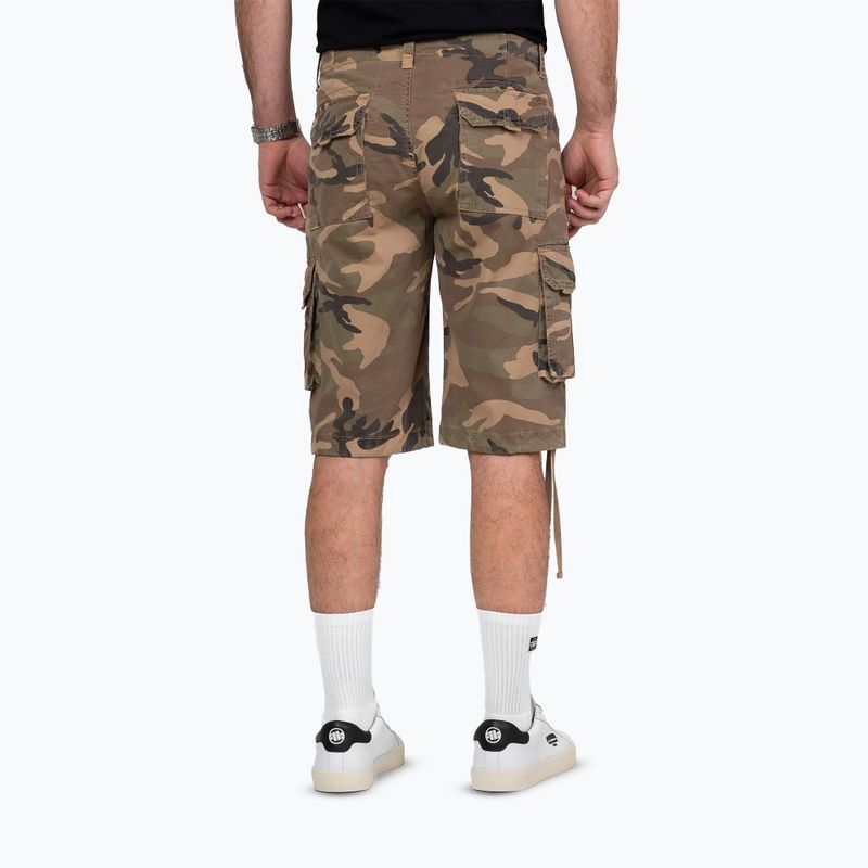 Pitbull Volmer Long Cargo Herren-Shorts camo 2