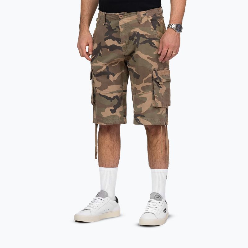 Pitbull Volmer Long Cargo Herren-Shorts camo 4