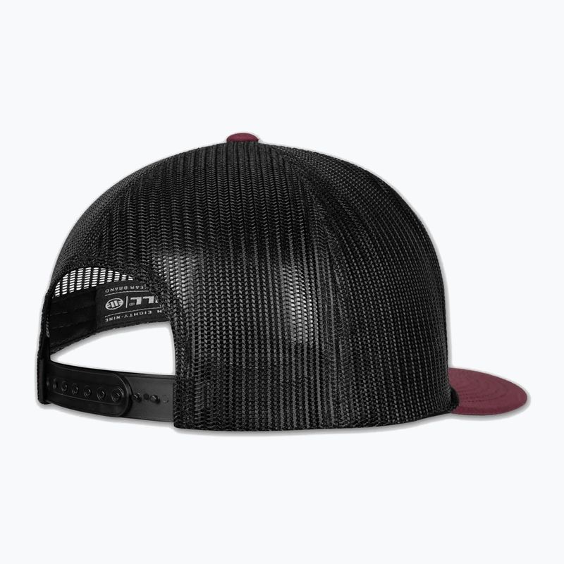 Herren-Basecap Pitbull Original 1989 burgundy/black 2