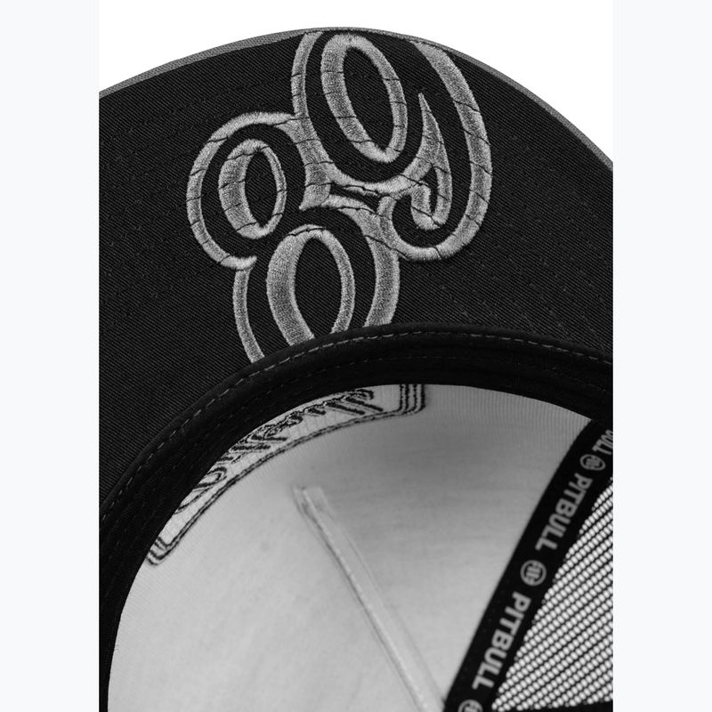 Herren-Basecap Pitbull Original 1989 grey/black 5