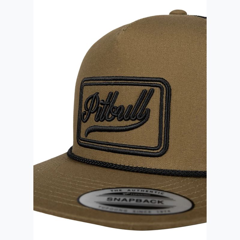 Herren-Basecap Pitbull Original 1989 dark olive/black 3