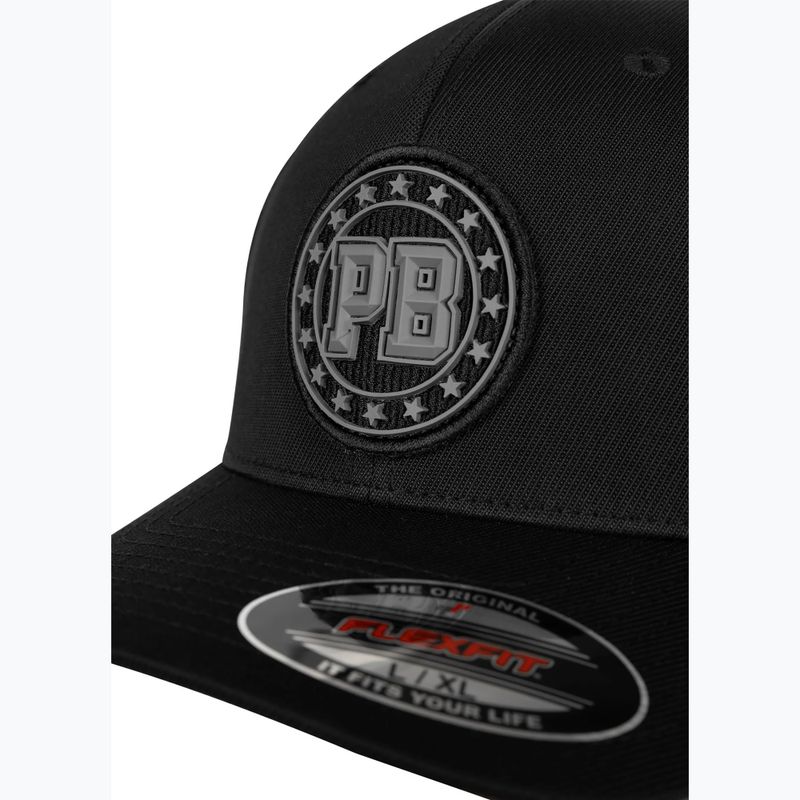 Herren-Basecap Pitbull Full Cap Tyrian Flexfit black 3