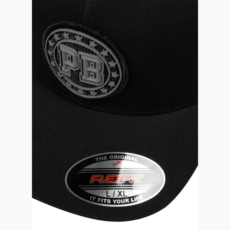 Herren-Basecap Pitbull Full Cap Tyrian Flexfit black 4