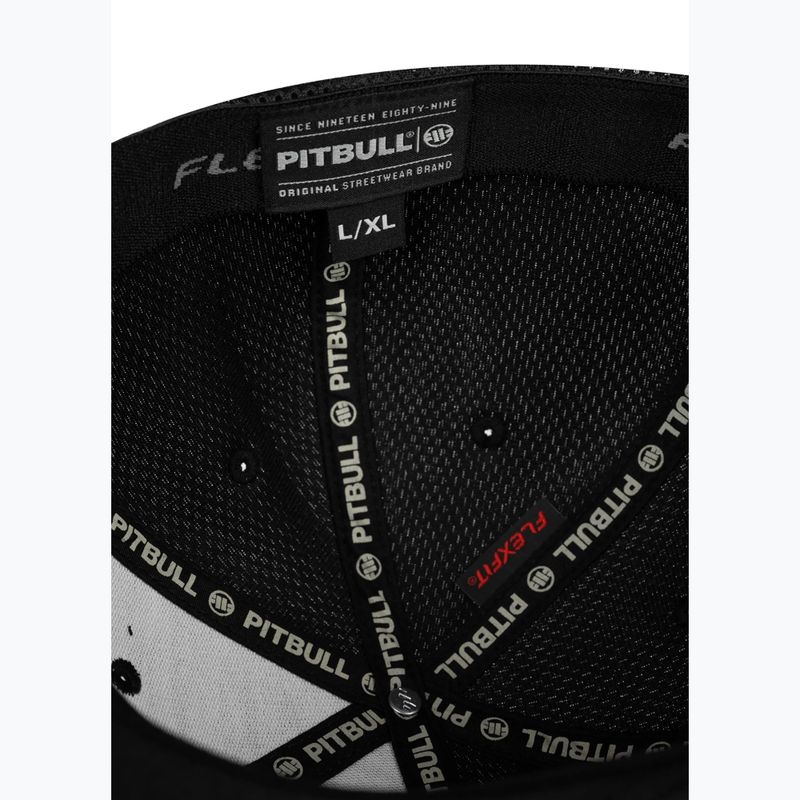Herren-Basecap Pitbull Full Cap Tyrian Flexfit black 6