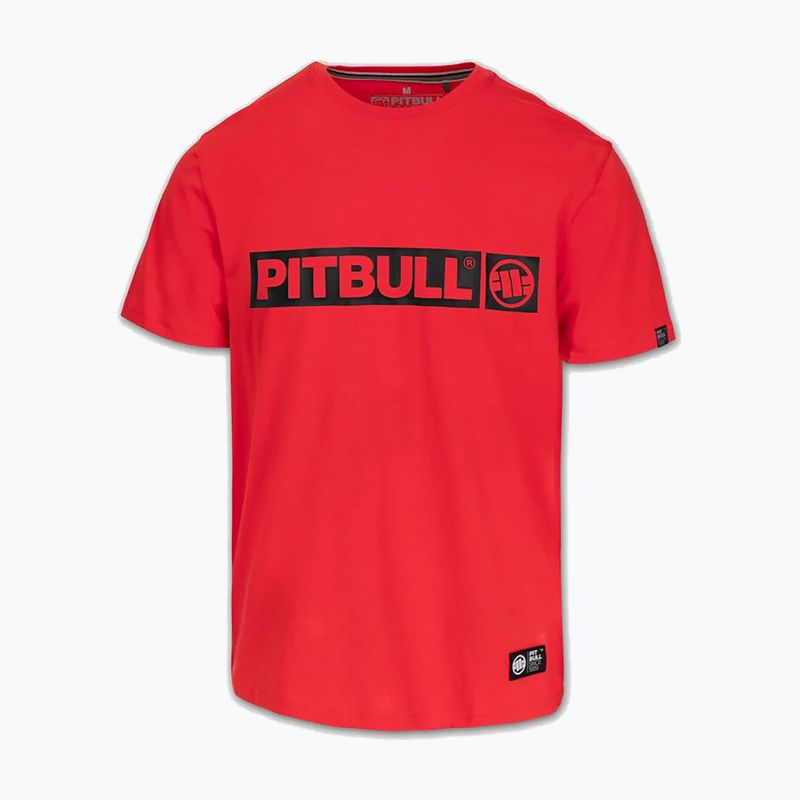 Herren-Shirt Pitbull Hilltop fluo/red 3