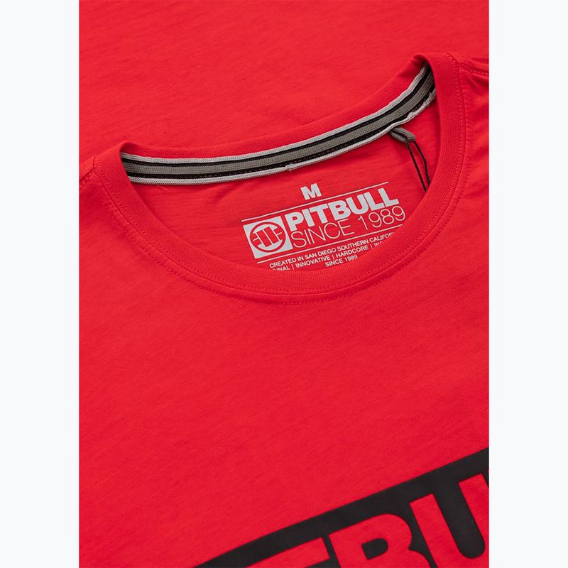 Herren-Shirt Pitbull Hilltop fluo/red 5