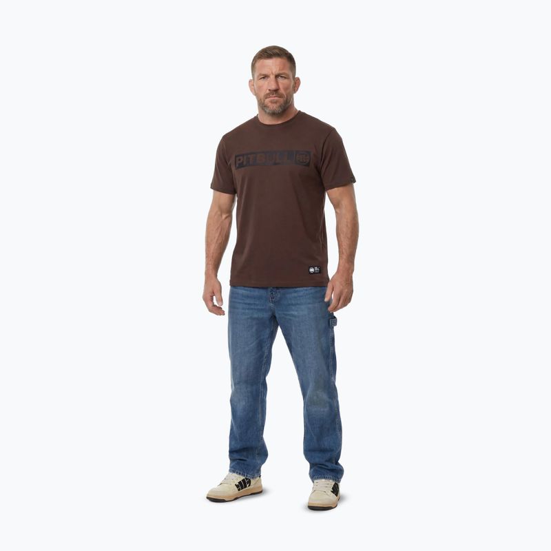 Herren-Shirt Pitbull Hilltop chocolate 2